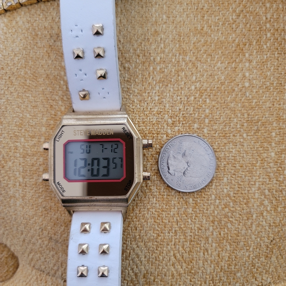 Steve Madden Leather Watch